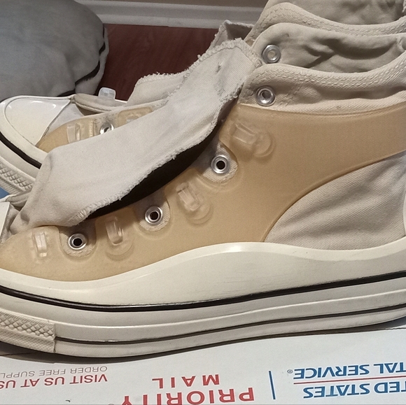 Converse Chuck Taylor All Star 70 x Kim Jones Ivory 2021 Size 11.5 Used - Picture 9 of 17
